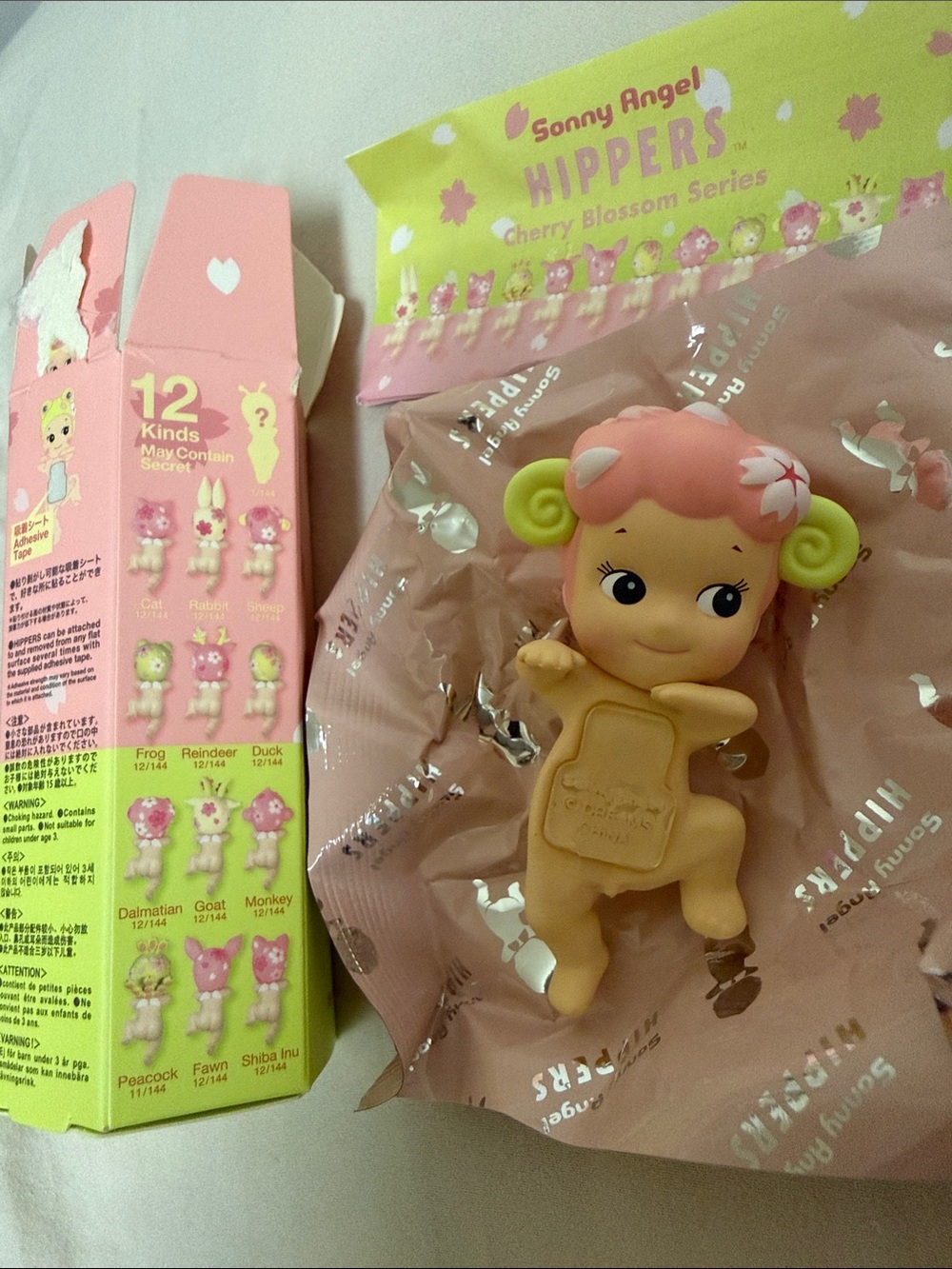 Sonny Angel HIPPERS Cherry Blossom Series Sheep